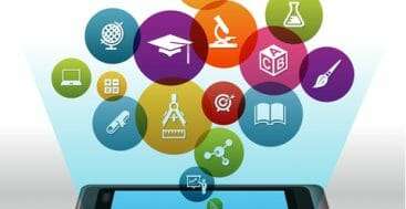 Online education on smart Phone